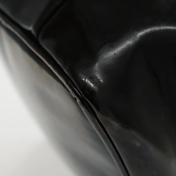 Chanel Vanity Black Patent Leather Clutch Bag (Pre-Owned) - Picture 10 of 16